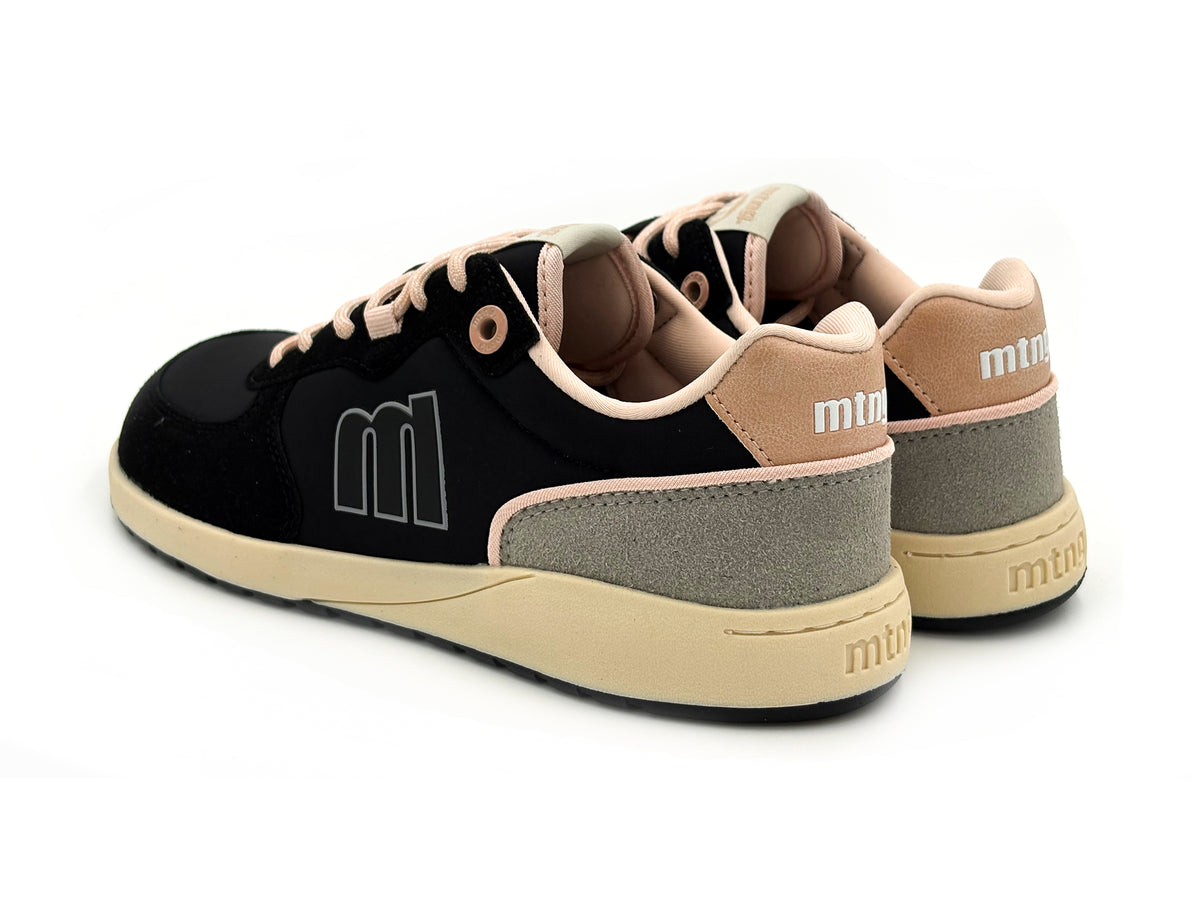 MUSTANG 60857 C56351 Deportivo casual snaker Barefoot Negro Rosa Mujer