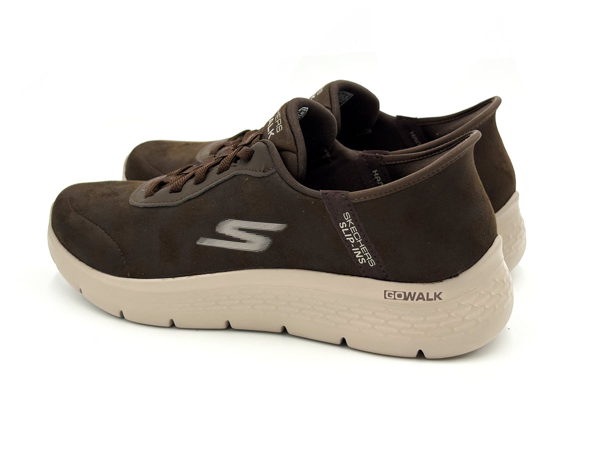 SKECHERS 216326/BRN Go Walk Flex Smooth Motion Slip-ins Marrón Hombre
