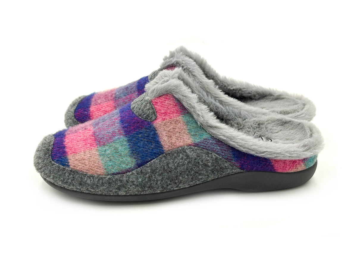 GARZÓN 7450.300 Zapatilla de Casa Chancla Pozzuoli Marino Gris