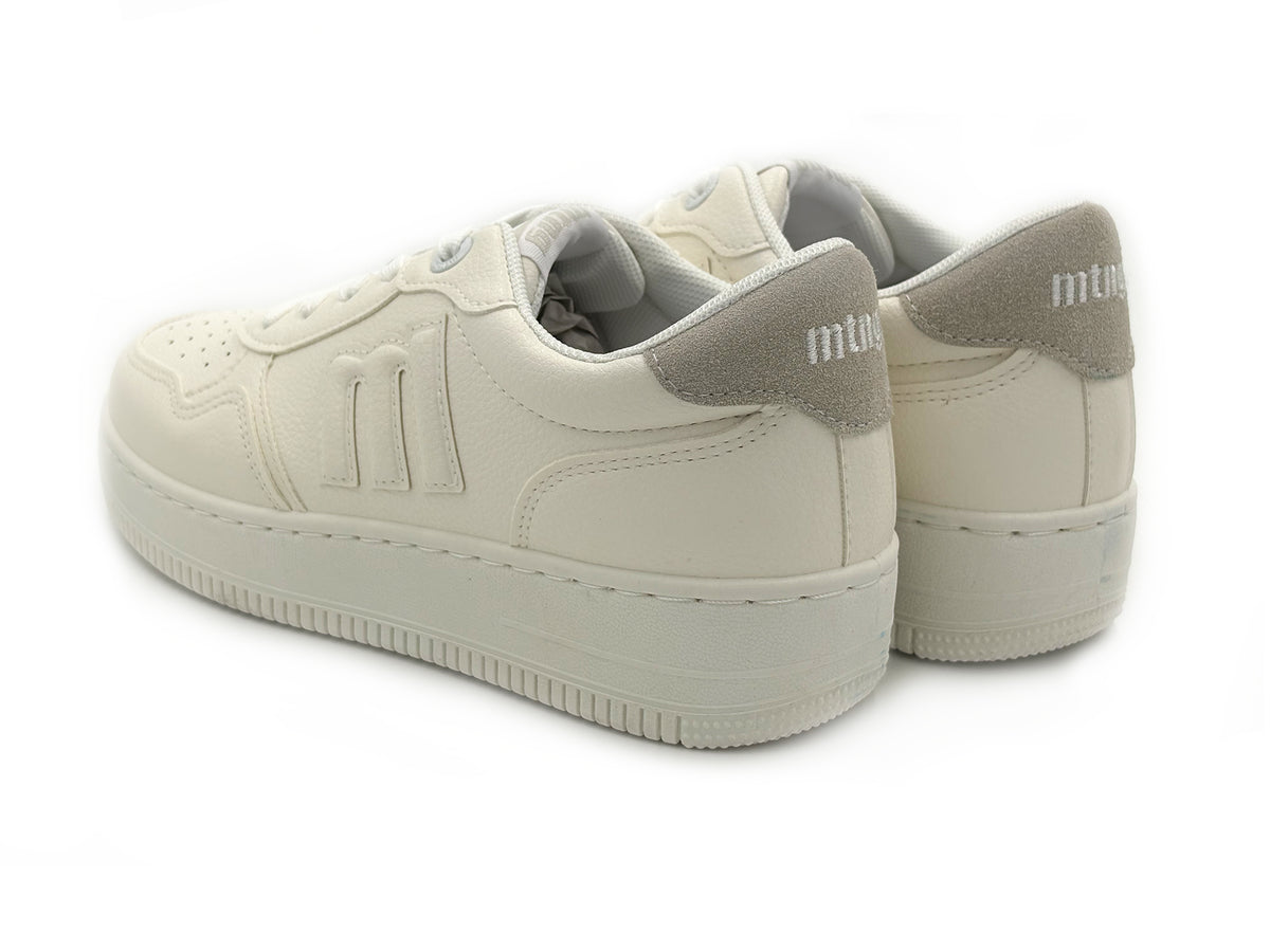 Mustang 60724 Zapatilla deportiva casual cordon Blanco Mujer