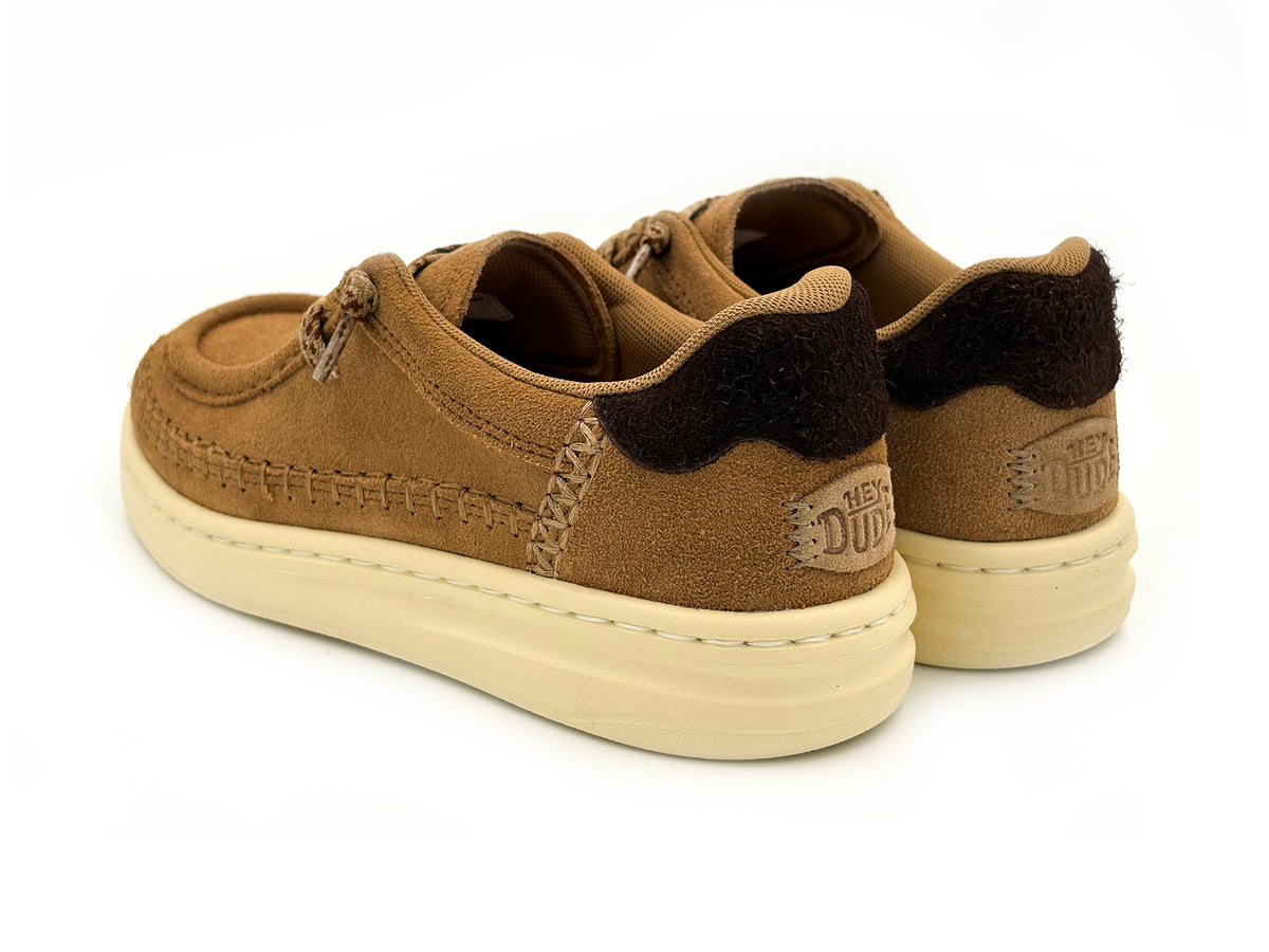 HEYDUDE 45619 Harper Moc Crafted Suede Mujer