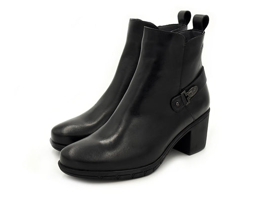 Fluchos F1798 Nydia Botín Piel negro tacón 6 Mujer