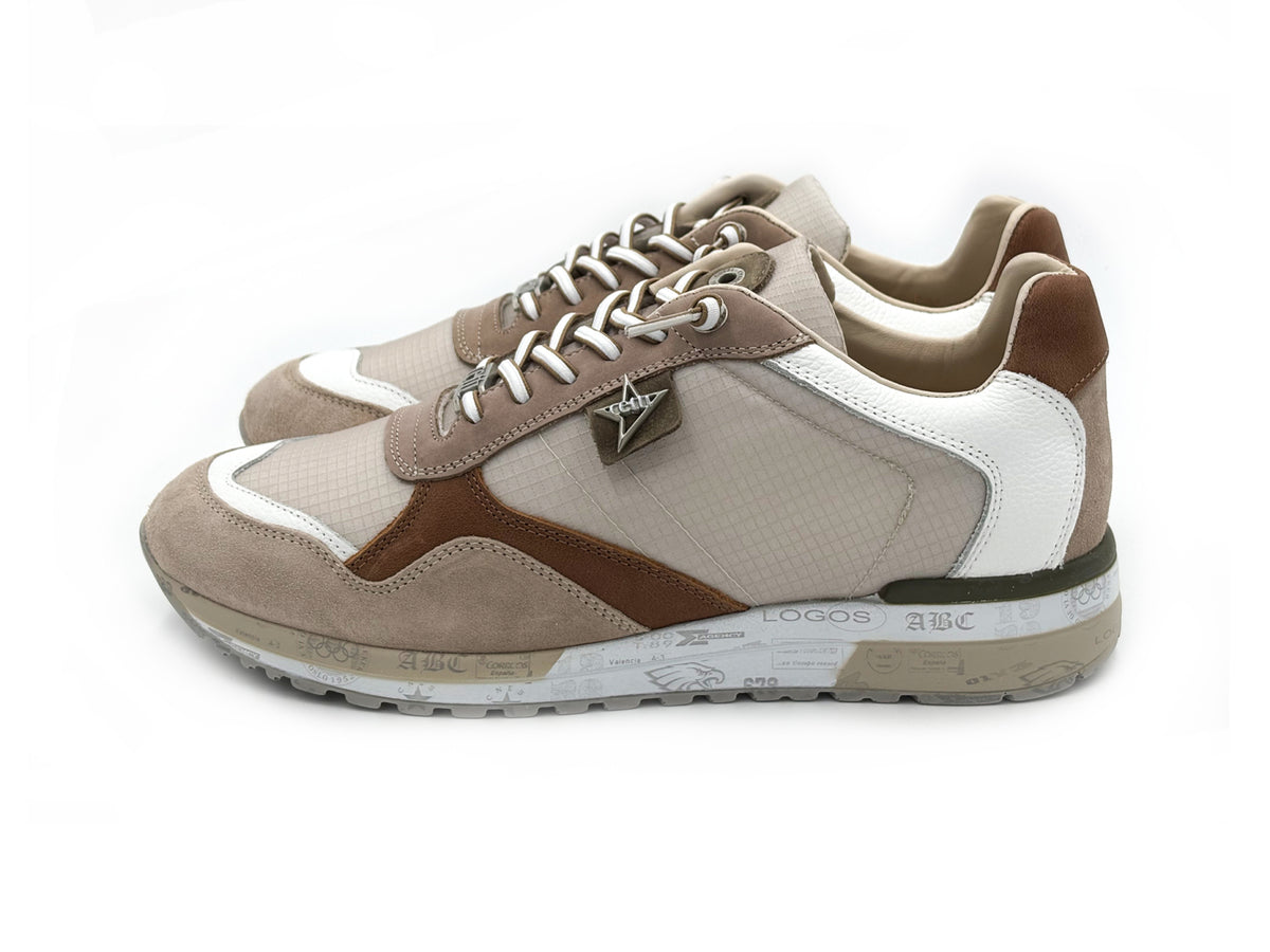 CETTI C-848 XL Cubo Vapor Deportivo Casual Beig cordón elástico Hombre