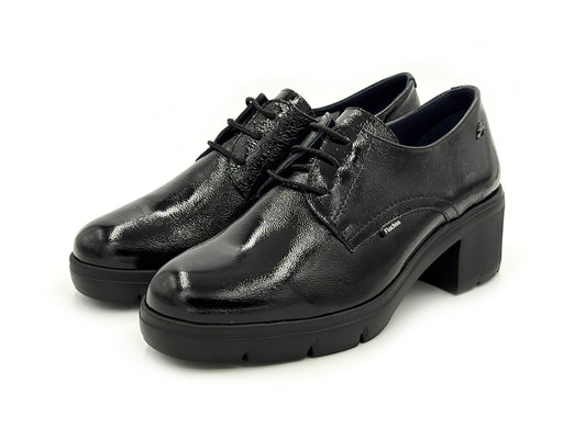 FLUCHOS F2242 ZAPATO CORDONES CHAROL T/M MUJER