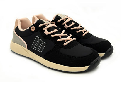 MUSTANG 60857 C56351 Deportivo casual snaker Barefoot Negro Rosa Mujer