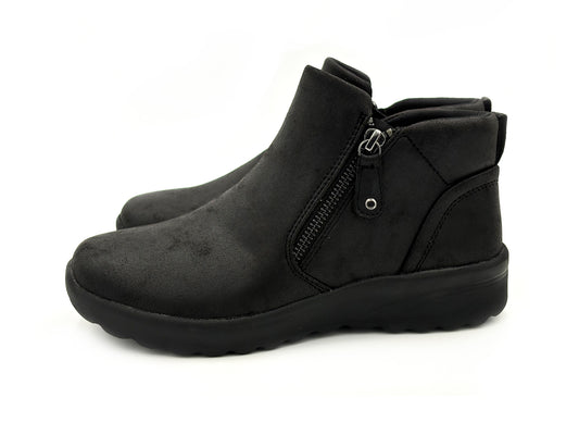 SKECHERS 158952/BBK Lovely Vibe Fall In Bloom Botin Cremallera Mujer