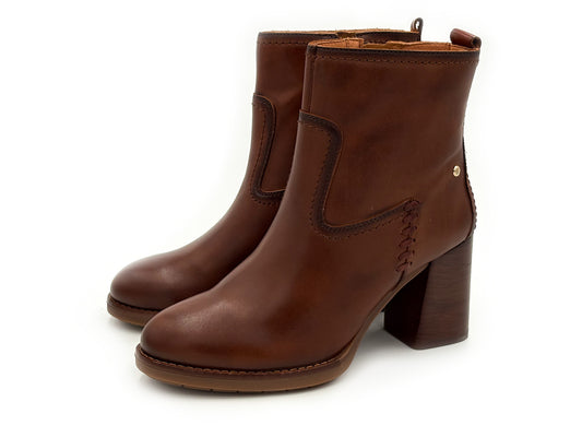 PIKOLINOS W9U-8945C1 Palencia Botin Piel  Cuero tacon 7 Mujer