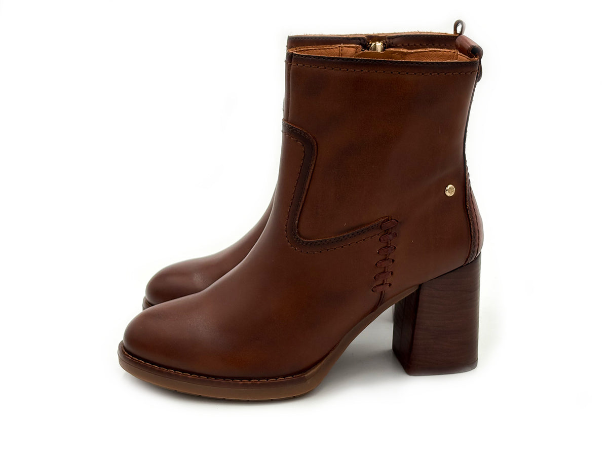 PIKOLINOS W9U-8945C1 Palencia Botin Piel  Cuero tacon 7 Mujer
