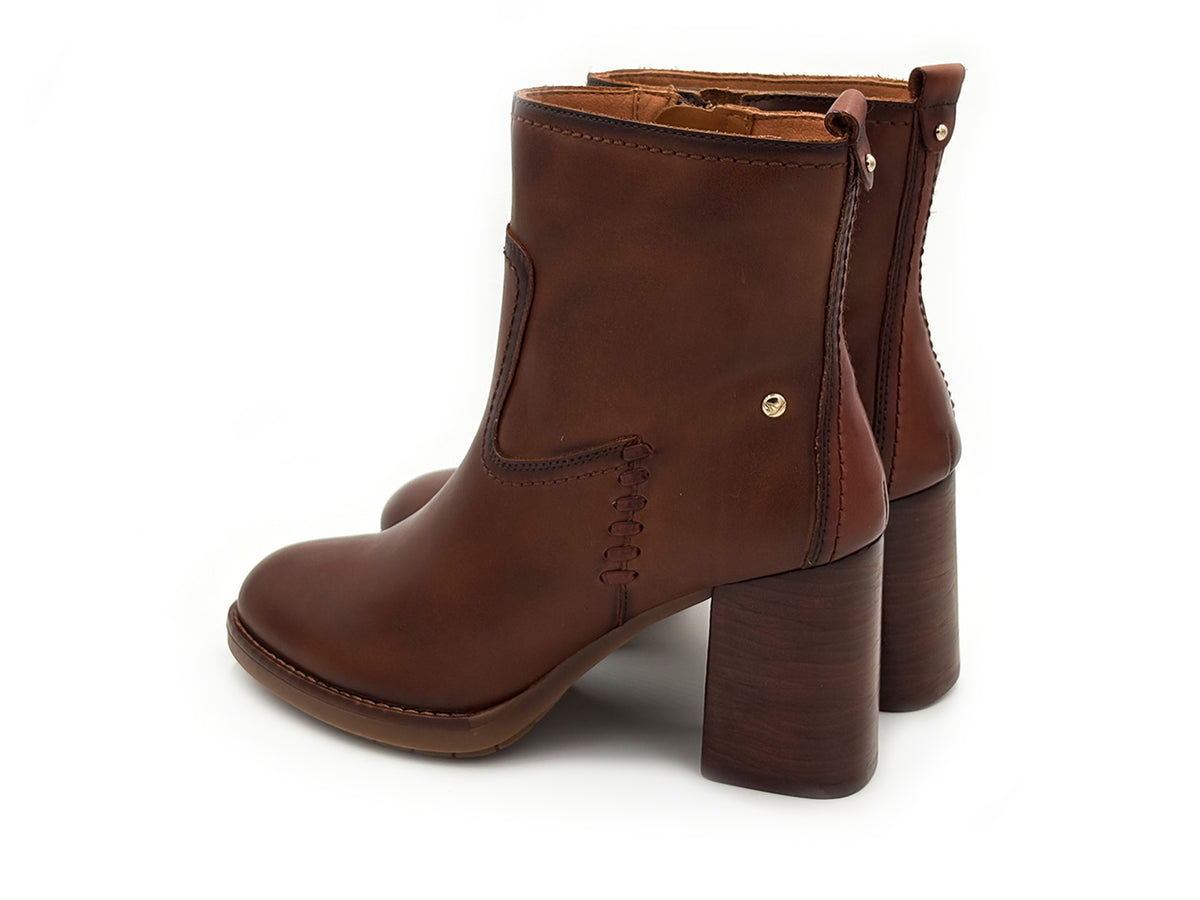 PIKOLINOS W9U-8945C1 Palencia Botin Piel  Cuero tacon 7 Mujer