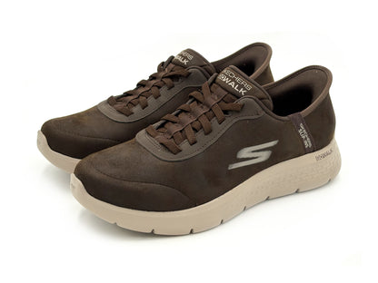 SKECHERS 216326/BRN Go Walk Flex Smooth Motion Slip-ins Marrón Hombre