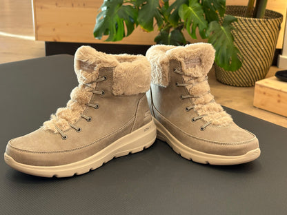 SKECHERS 144202/TPE Glacial Ultra Wonderland Bota Pelo Mujer