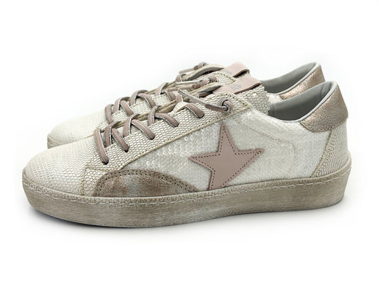 Cetti C-1342 SRA Galo-Pallets Sneakers Blanco Mujer