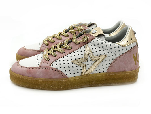 Cetti C-1400 Srar Sioux Rose Blanco Sneakers Blanco Mujer