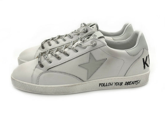 Cetti C-1342 Nature Blanco sneakers Piel Blanco Hombre
