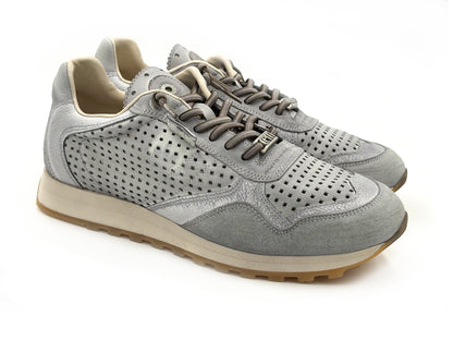 Cetti C-848 Used Tin Stone Sneaker Troquelada Piel Hombre