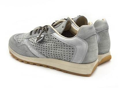 Cetti C-848 Used Tin Stone Sneaker Troquelada Piel Hombre