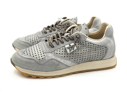 Cetti C-848 Used Tin Stone Sneaker Troquelada Piel Hombre