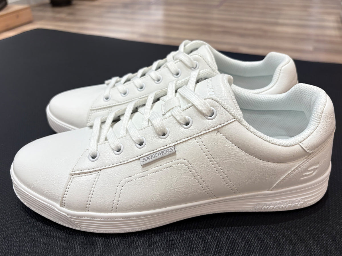 SKECHERS 210946/WHT Sneaker cordones Blanco Hombre
