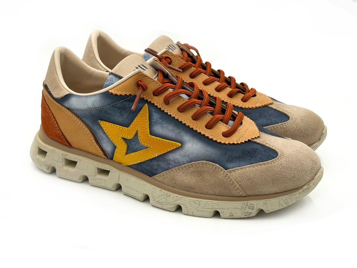 CETTI C-1259 XL Ante_Used Jeans Sneaker  Piel Textil Hombre