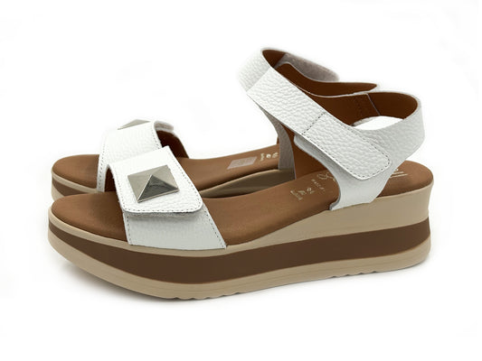 OH MY SANDALS 5972 Sandalia Plataforma Cuña 5 plataf. 3 Piel Mujer