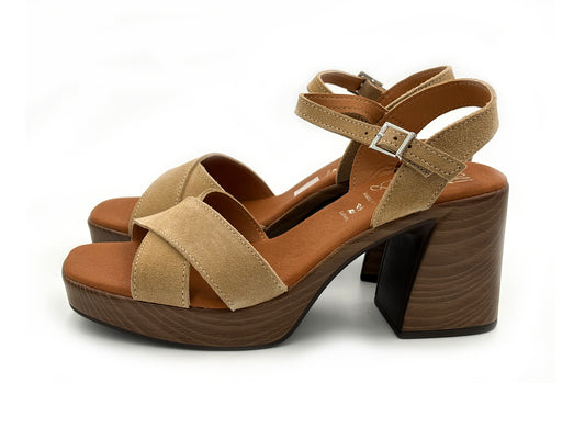 OH MY SANDALS 5933 Sandalia Serraje tacón 8 Mujer