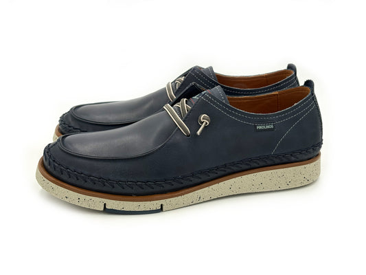 PIKOLINOS M6L-4274C1 Zapato San Juan Piel Blue cordón elástico Hombre