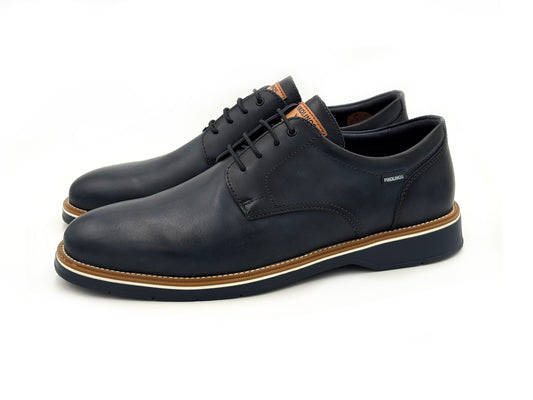 PIKOLINOS W6W-4311 Carlet Zapato Piel Marino Cordones Hombre