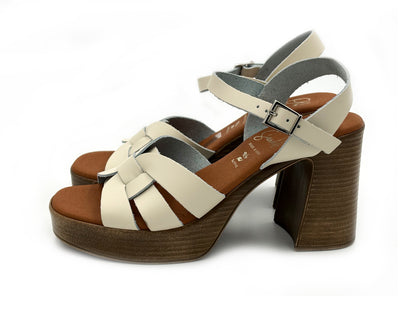 OH MY SANDALS 5937 Sandalia Tacón alto Piel Hielo Mujer