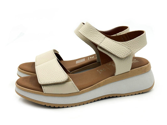 OH MY SANDALS 5942 Sandalia Piel Velcro Doya Hielo Mujer