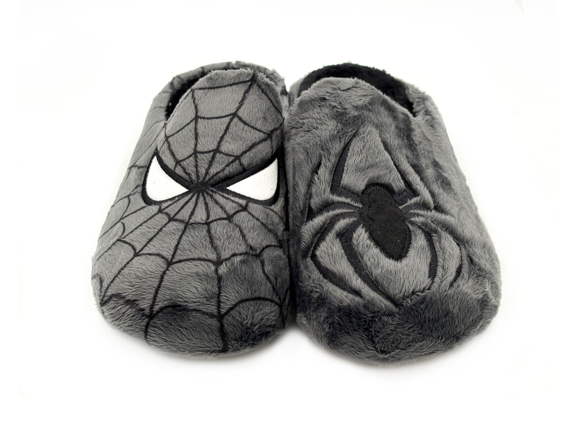 Garzón 8384.275 Zapatilla de casa en chancla Araña Gris Negro Hombre