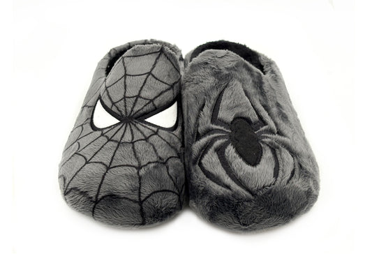 Garzón 8384.275 Zapatilla de casa en chancla Araña Gris Negro Hombre
