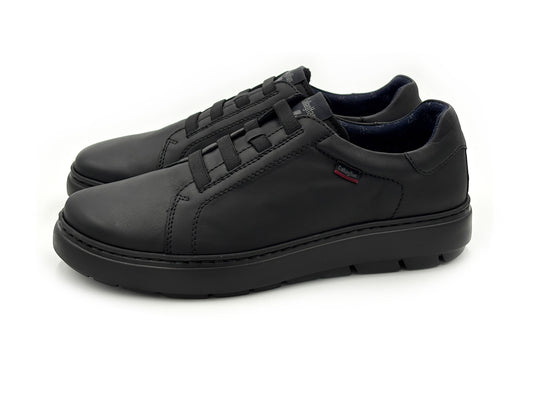 Callaghan 60603 Zapato Abotinado Adaptaction elasticos Piel Negro Homb