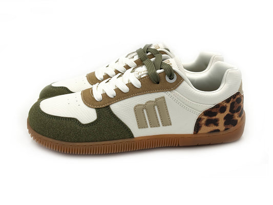 Mustang 60840 C59390 Barefoot Casual Respetuso Blanco cordones Mujer