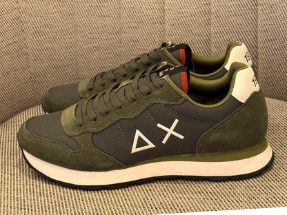 SUN68 Tom Solid Sneakers 74 Kaki Militare cordones Hombre