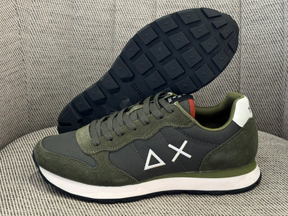 SUN68 Tom Solid Sneakers 74 Kaki Militare cordones Hombre