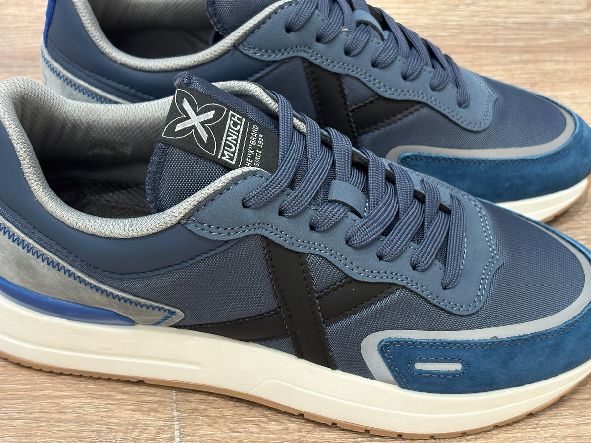 Munich 8622022 Speed 2 Deportivo Sneaker Nylon Azul Hombre