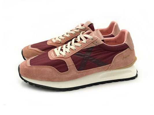 Munich 8911008 Leggera 08 Sneakers Retro Running Burdeos cordon Mujer