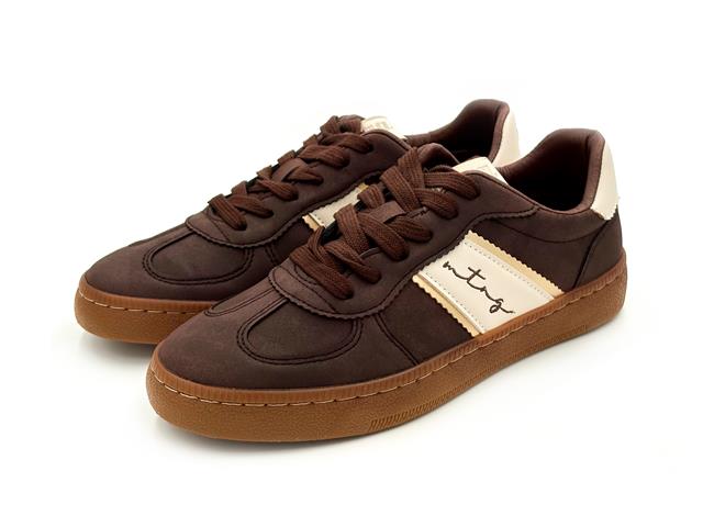 Mustang 60860 C60564 Deportivo Sneaker Roy Marrón cordones Mujer