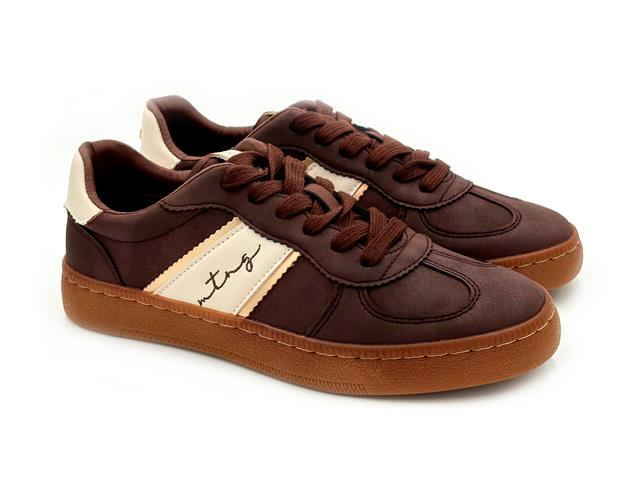 Mustang 60860 C60564 Deportivo Sneaker Roy Marrón cordones Mujer