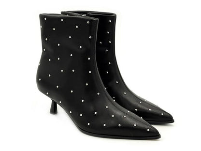 Gioseppo 80821 Botín tachas Negro Cremallera Mujer