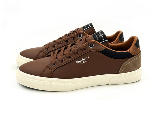 Pepe Jeans PMS30839 869 Zapatilla deportiva Casual cordon Marrón Hombe