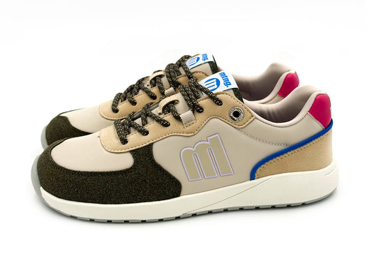 Mustang 60857 C59384 Sneaker Barefoot Beig Kaki Mujer