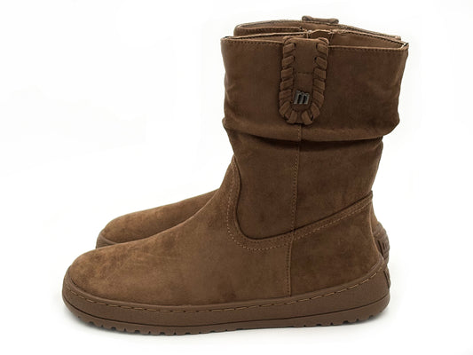 Mustang 85504 C60916 Botin Barefoot Taupe cremallera Mujer