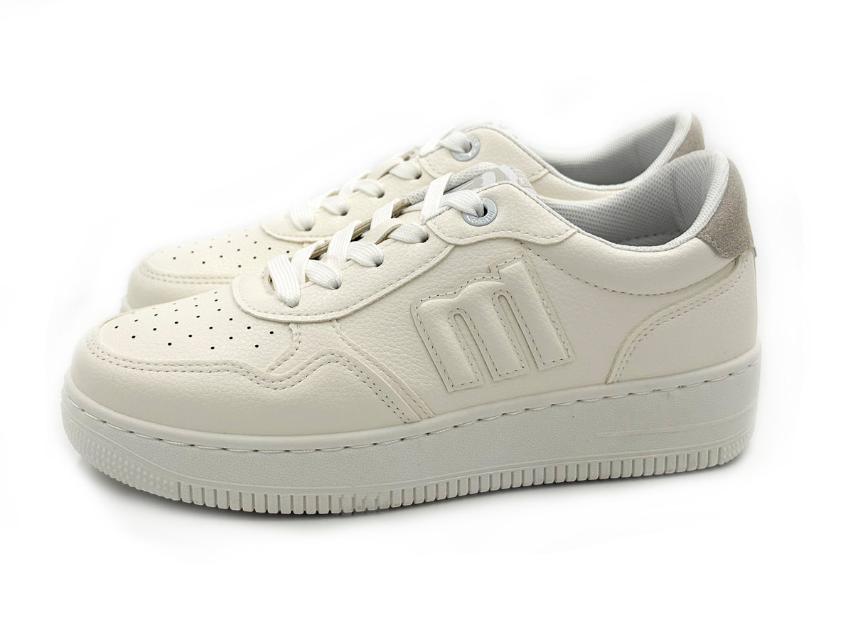 Mustang 60724 Zapatilla deportiva casual cordon Blanco Mujer
