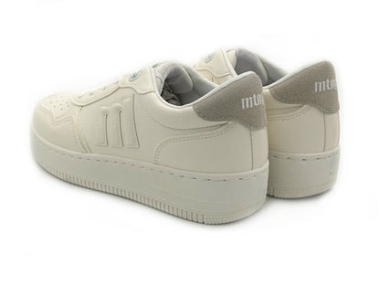 Mustang 60724 Zapatilla deportiva casual cordon Blanco Mujer