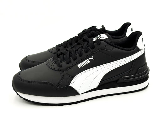 Puma 399068 01 Runner Zapatilla deportiva cordones Negro Hombre