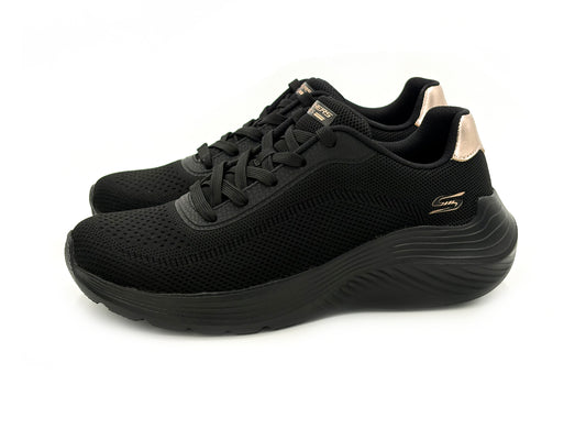 Skechers 11679/BBK Zapatilla deportiva Nylon Negro cordones Mujer