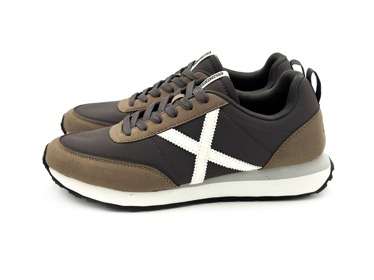 Munich 4882004 Zapatilla deportiva retro Running Rush 4 Gris Hombre