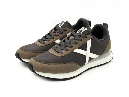 Munich 4882004 Zapatilla deportiva retro Running Rush 4 Gris Hombre