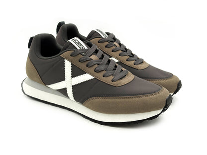 Munich 4882004 Zapatilla deportiva retro Running Rush 4 Gris Hombre